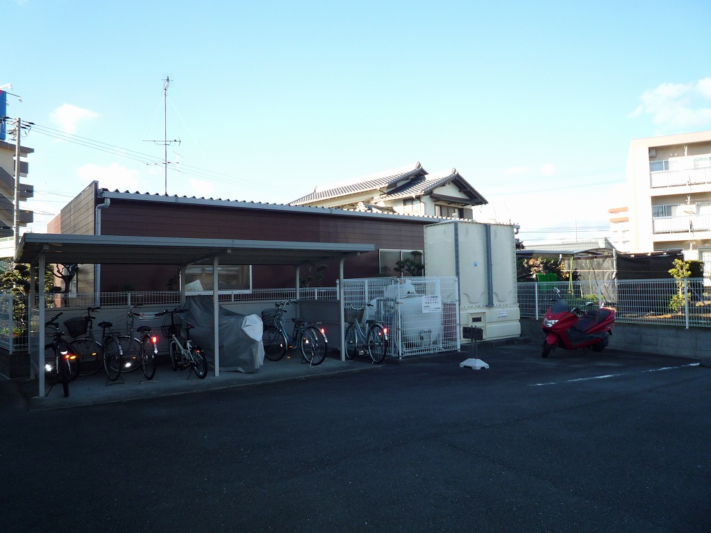 Other common areas. Bicycle-parking space