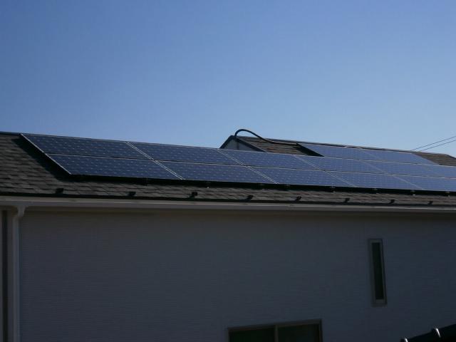 Local appearance photo. Local (12 May 2013) Shooting, It is with solar power panel. 