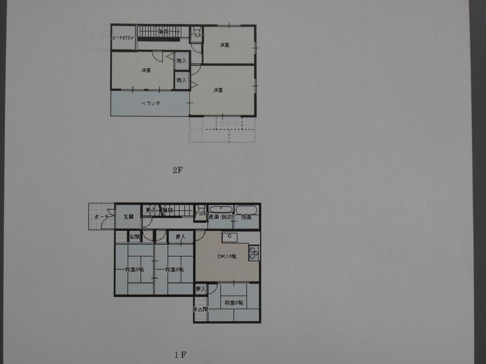 Floor plan. 23 million yen, 6DK, Land area 200.62 sq m , Building area 141.96 sq m