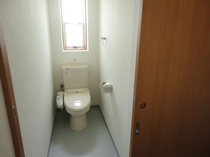 Toilet. With warm water washing heating toilet seat!