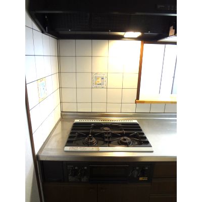 Kitchen. 3-neck gas stove