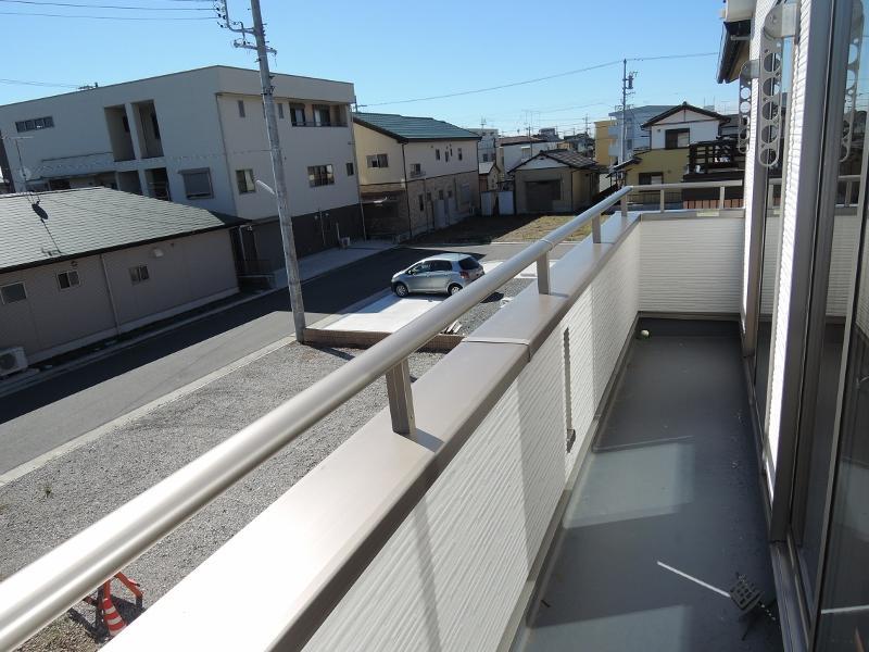 Balcony. Yang per good, Readjustment already beautiful cityscape. New home There are a lot of