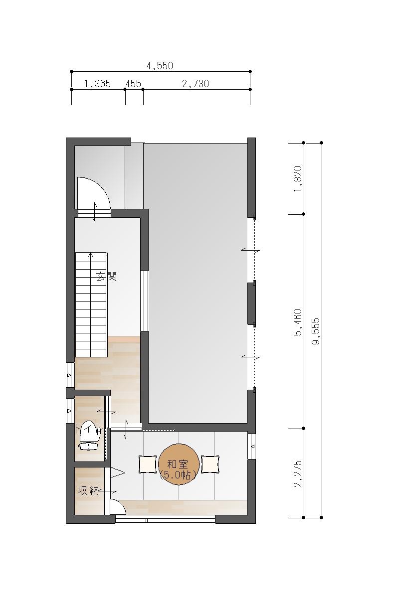 Floor plan. 33,800,000 yen, 4LDK + S (storeroom), Land area 83.96 sq m , Building area 121.42 sq m