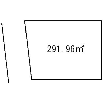 Compartment figure. Land price 20,310,000 yen, Land area 291.96 sq m