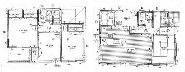 Floor plan. 22,800,000 yen, 4LDK, Land area 221.62 sq m , Building area 104.33 sq m