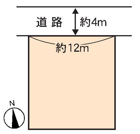 Compartment figure. Land price 6 million yen, Land area 159.5 sq m