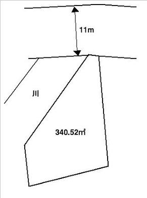 Compartment figure. Land price 16 million yen, Land area 340.52 sq m