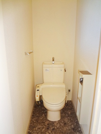 Toilet. Washlet is the type