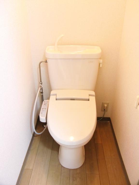 Toilet. Toilet with shower