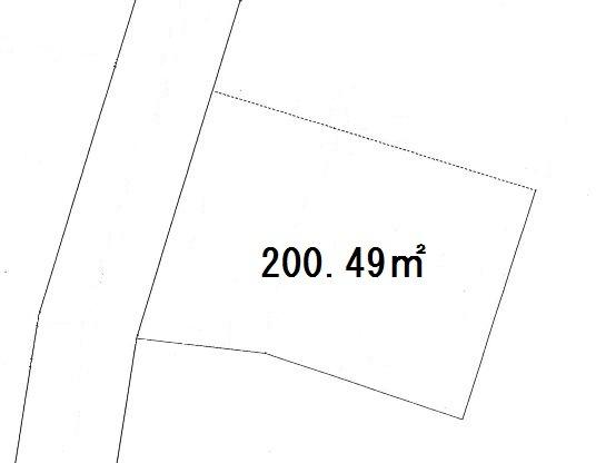 Compartment figure. Land price 12 million yen, Land area 200.49 sq m