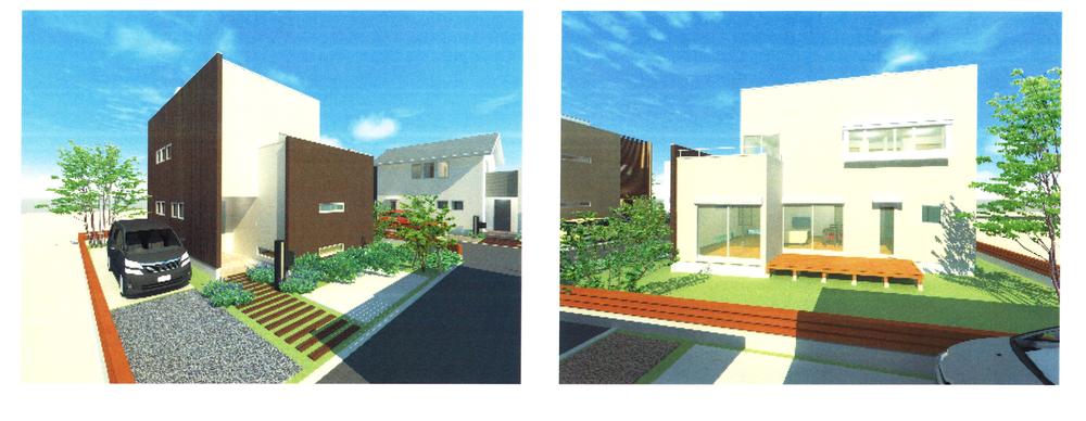 Building plan example (Perth ・ appearance). Building plan example appearance