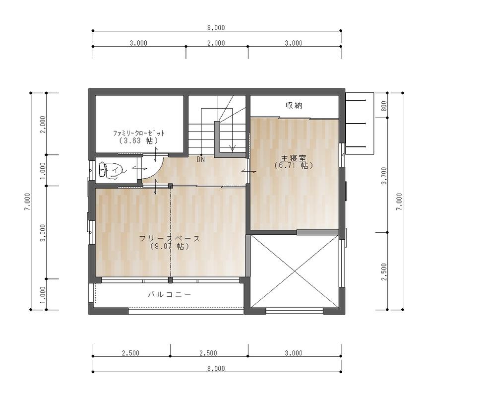 Floor plan. 38,350,000 yen, 3LDK + S (storeroom), Land area 186.65 sq m , Building area 99.5 sq m