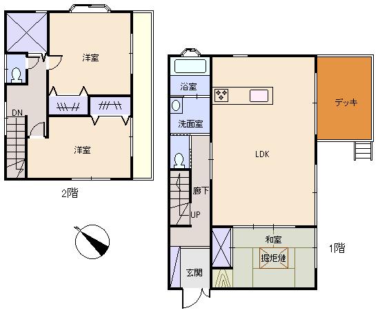 Floor plan. 17.7 million yen, 3LDK + S (storeroom), Land area 330.2 sq m , Building area 103.5 sq m