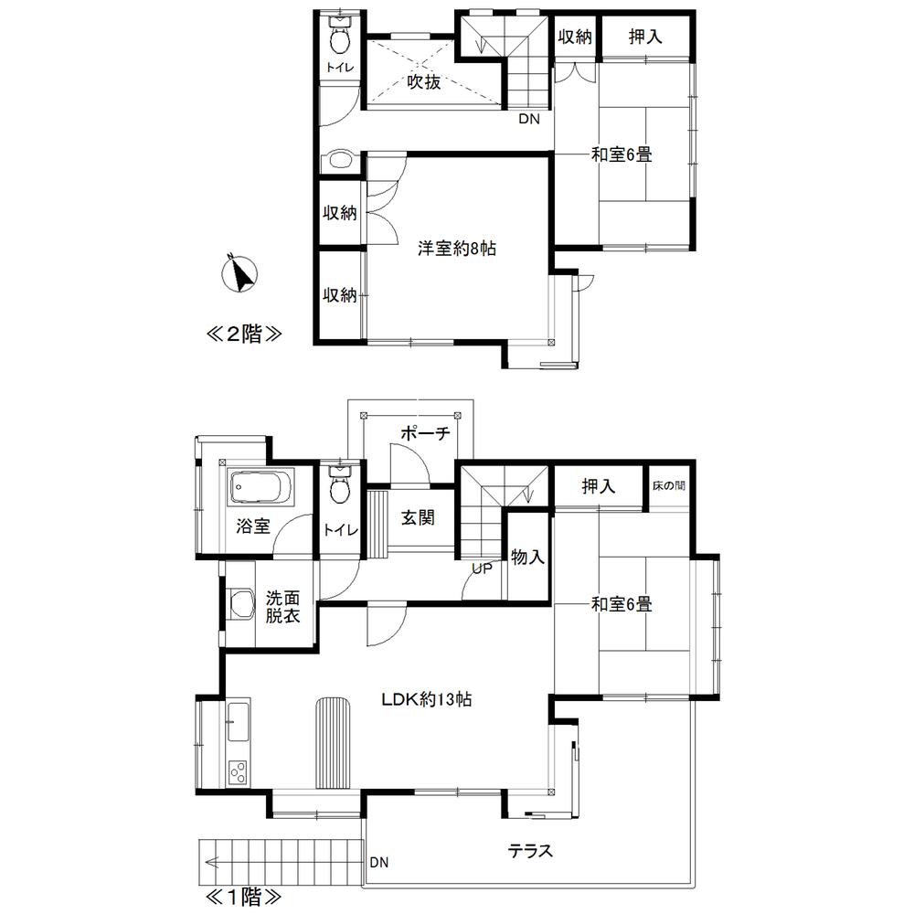 Floor plan. 19,800,000 yen, 3LDK, Land area 396.7 sq m , Building area 90.26 sq m