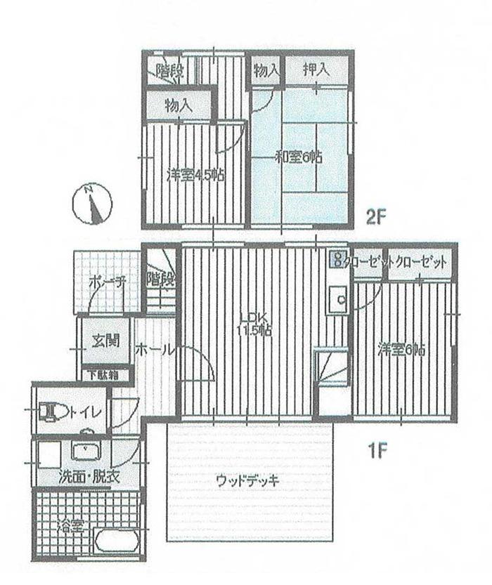 Floor plan. 16.8 million yen, 3LDK, Land area 431.52 sq m , Building area 79.49 sq m