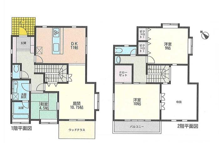 Floor plan. 22 million yen, 3LDK, Land area 409.09 sq m , Building area 116.35 sq m