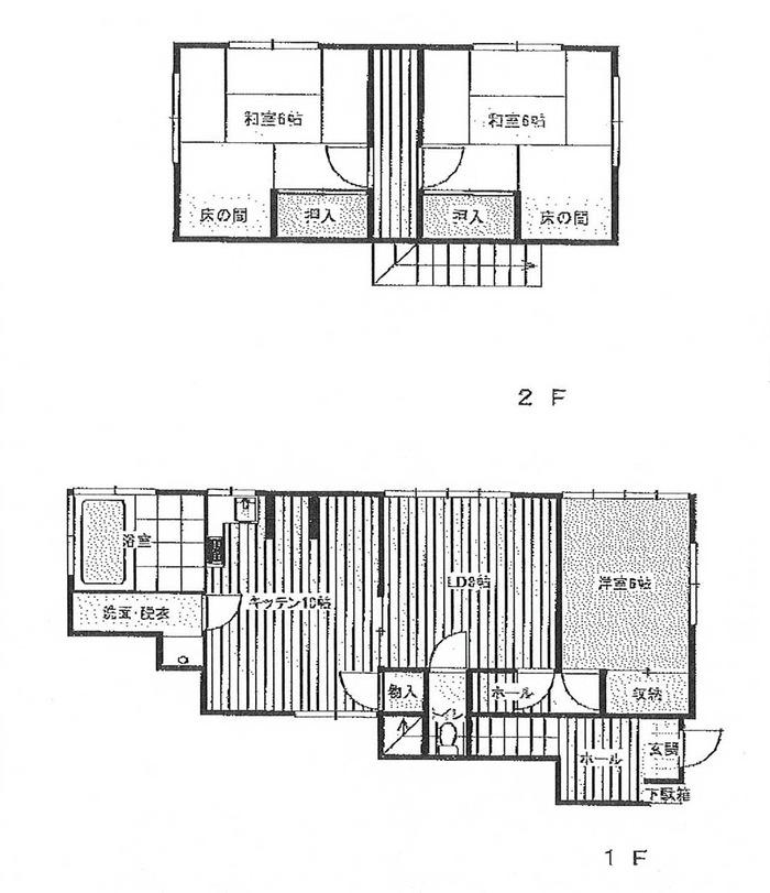 Floor plan. 19,800,000 yen, 3LDK, Land area 410.61 sq m , Building area 92.56 sq m