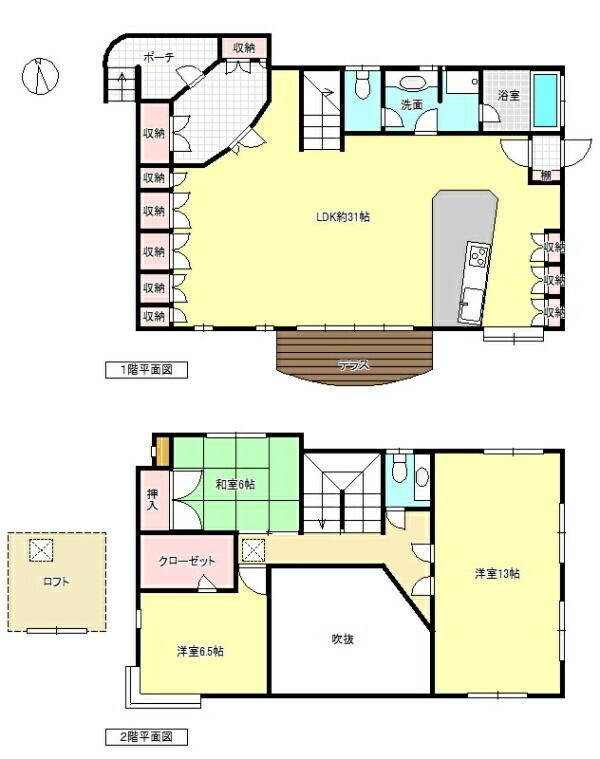 Floor plan. 19,800,000 yen, 3LDK, Land area 363 sq m , Building area 115.88 sq m floor plan