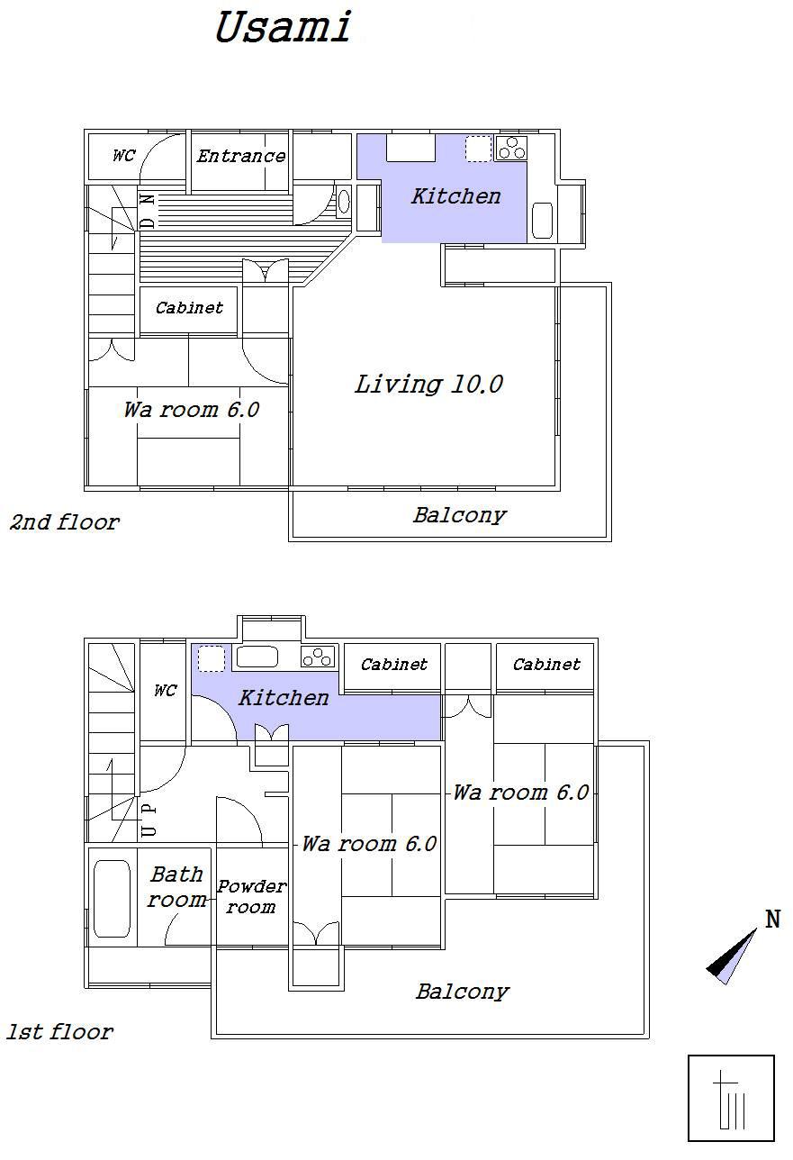 Floor plan. 12.8 million yen, 3LDK, Land area 297 sq m , Building area 105.7 sq m