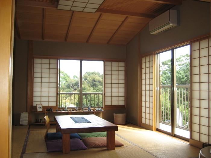 Non-living room. It settles in the Japanese-style room