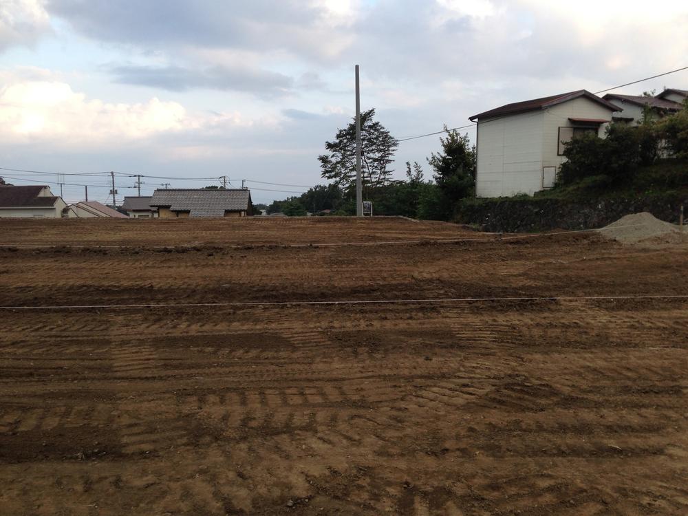 Local land photo. Construction already flat ground