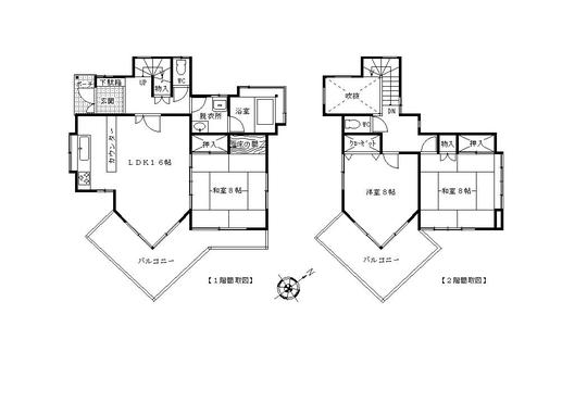 Floor plan. 11.5 million yen, 3LDK, Land area 336 sq m , Building area 101.3 sq m