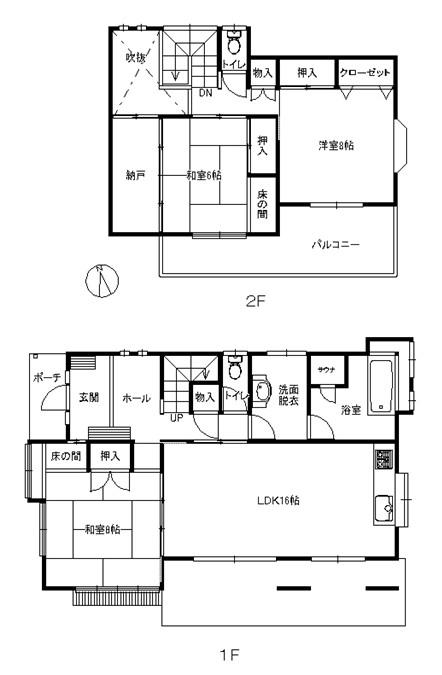 Floor plan. 18,800,000 yen, 3LDK + S (storeroom), Land area 491 sq m , Building area 115.92 sq m
