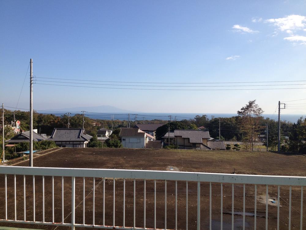 View photos from the dwelling unit. Sea from the terrace ・ Panoramic views of the Izu Oshima