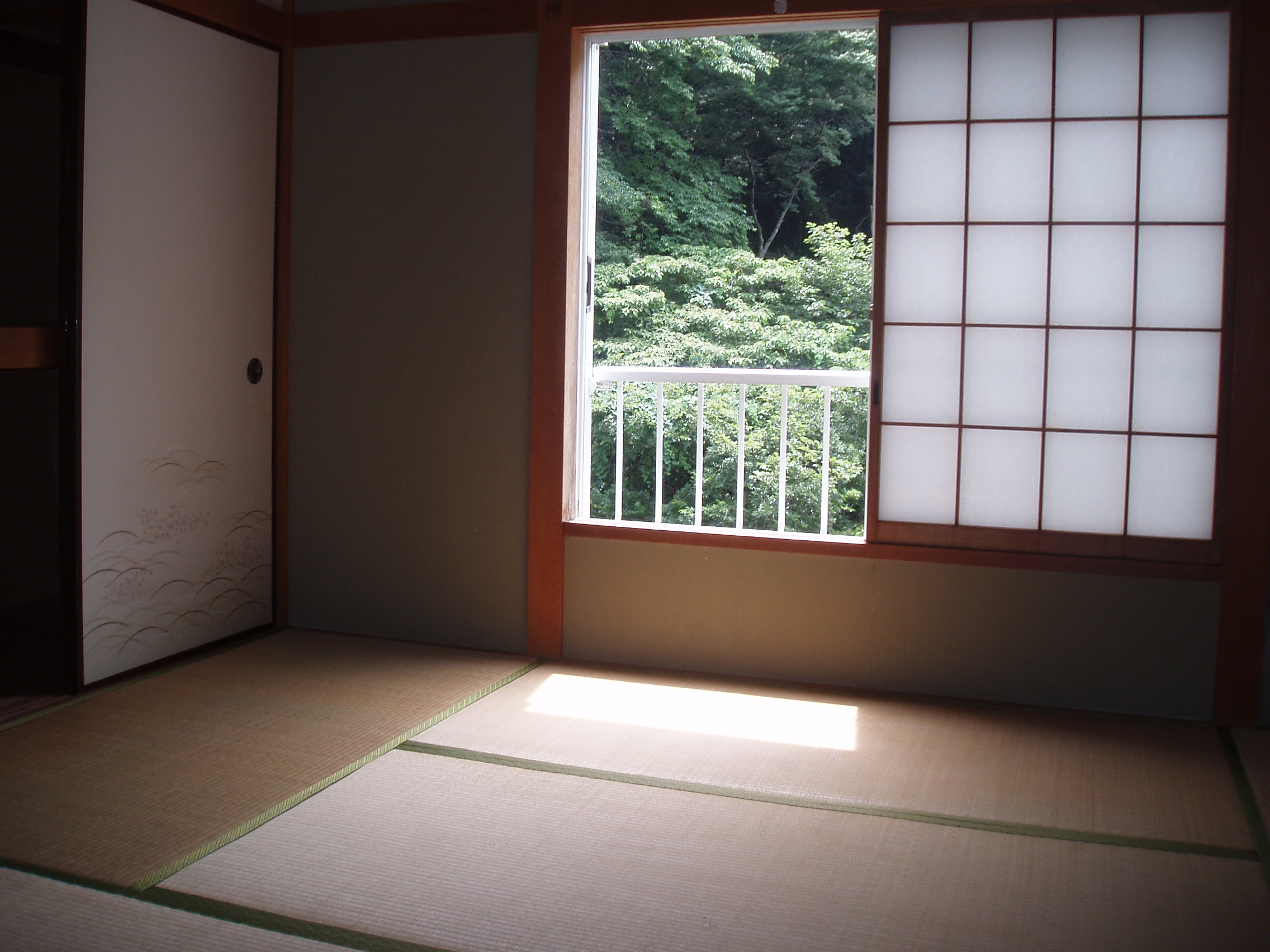 Living and room. Kitchen sequence of Japanese-style room