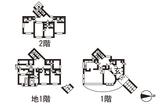 Floor plan. 49,500,000 yen, 12LDDKK, Land area 1,396 sq m , Building area 468.8 sq m