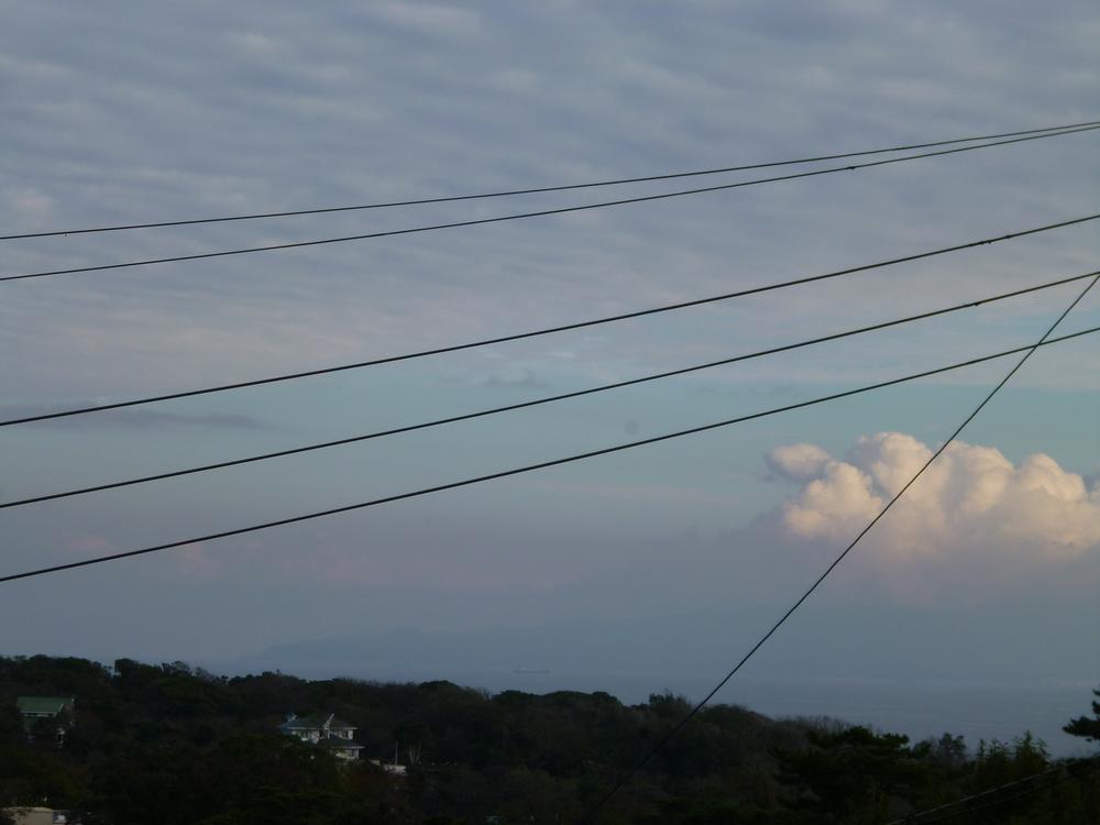 View photos from the dwelling unit. Sagami Bay, It will be healed on the lookout overlooking Oshima