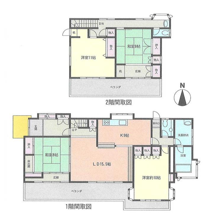 Floor plan. 26 million yen, 4LDK, Land area 568 sq m , Building area 163.08 sq m