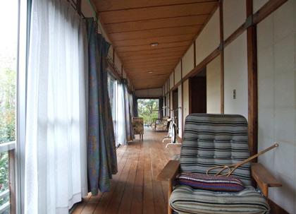 Other introspection. Veranda as seen towards the west