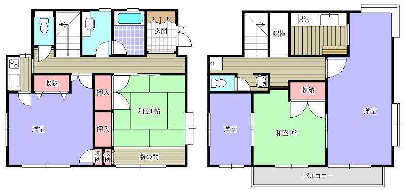 Floor plan. 12 million yen, 4LDKK, Land area 401.34 sq m , Building area 124.48 sq m