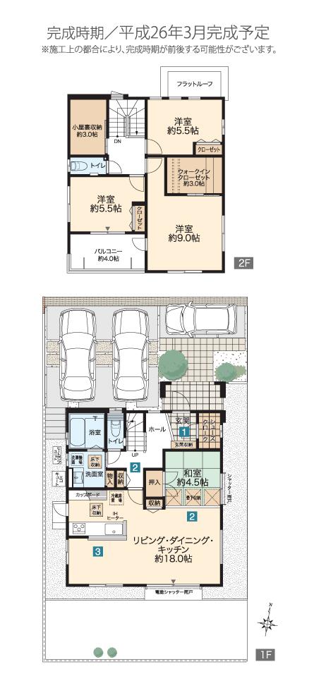 Floor plan. (12), Price 29,900,000 yen, 4LDK, Land area 166.34 sq m , Building area 107.76 sq m