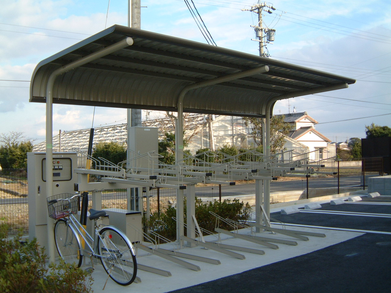 Other common areas. Bicycle-parking space