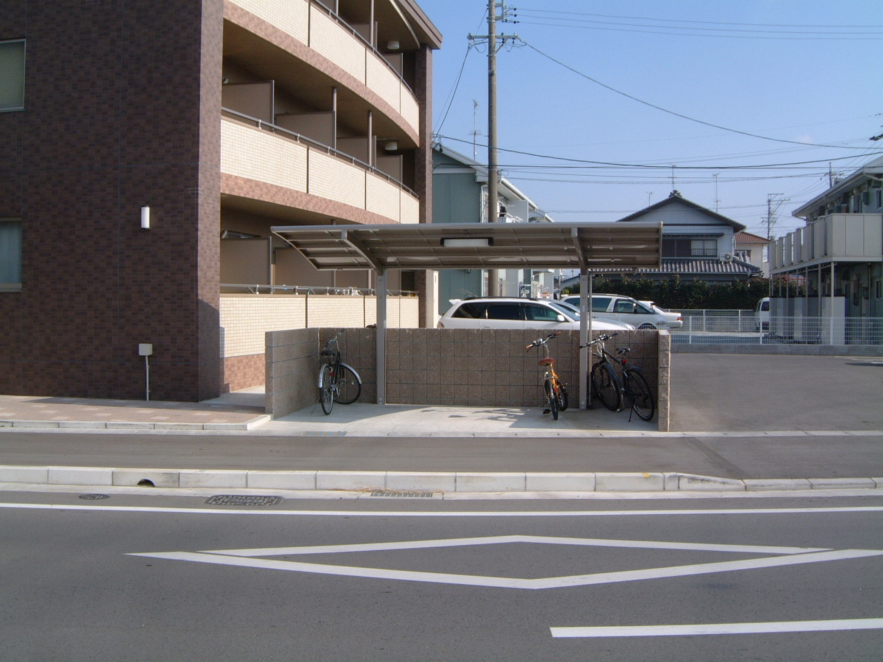 Other common areas. Bicycle-parking space