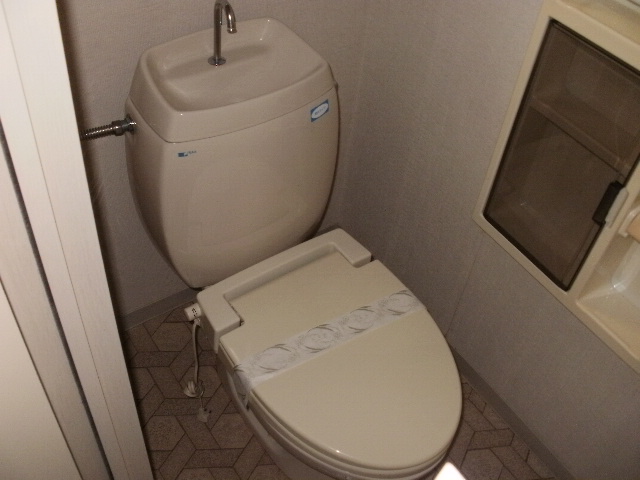 Toilet. Heating toilet seat