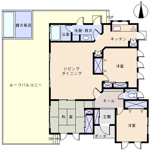 Floor plan. 65 million yen, 3LDK, Land area 1,076.68 sq m , Building area 112.45 sq m