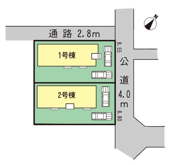 The entire compartment Figure. Izunokuni Nakajo two buildings compartment view
