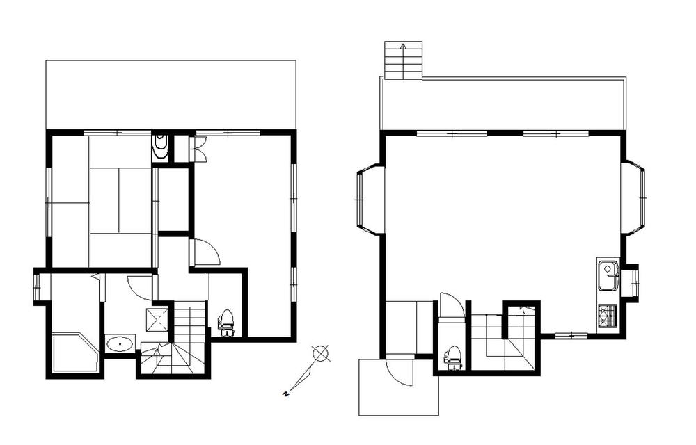 Floor plan. 8.8 million yen, 2LDK, Land area 275 sq m , Building area 74.95 sq m