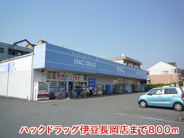Dorakkusutoa. 800m to hack drag Izunagaoka store (drugstore)