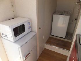 Kitchen. microwave ・ refrigerator ・ Washing machine