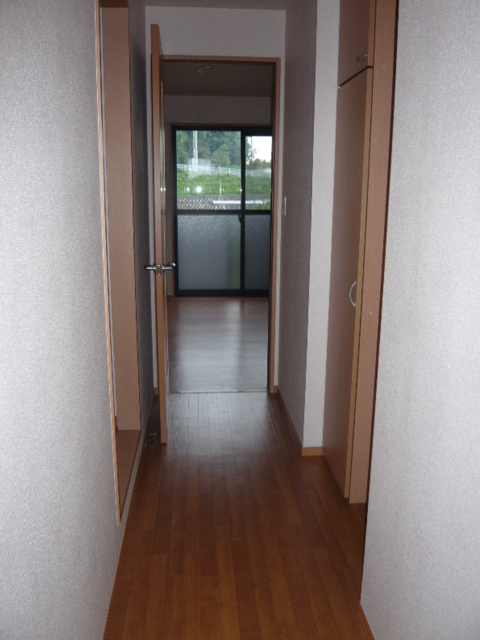 Other room space. Corridor as seen from the front door