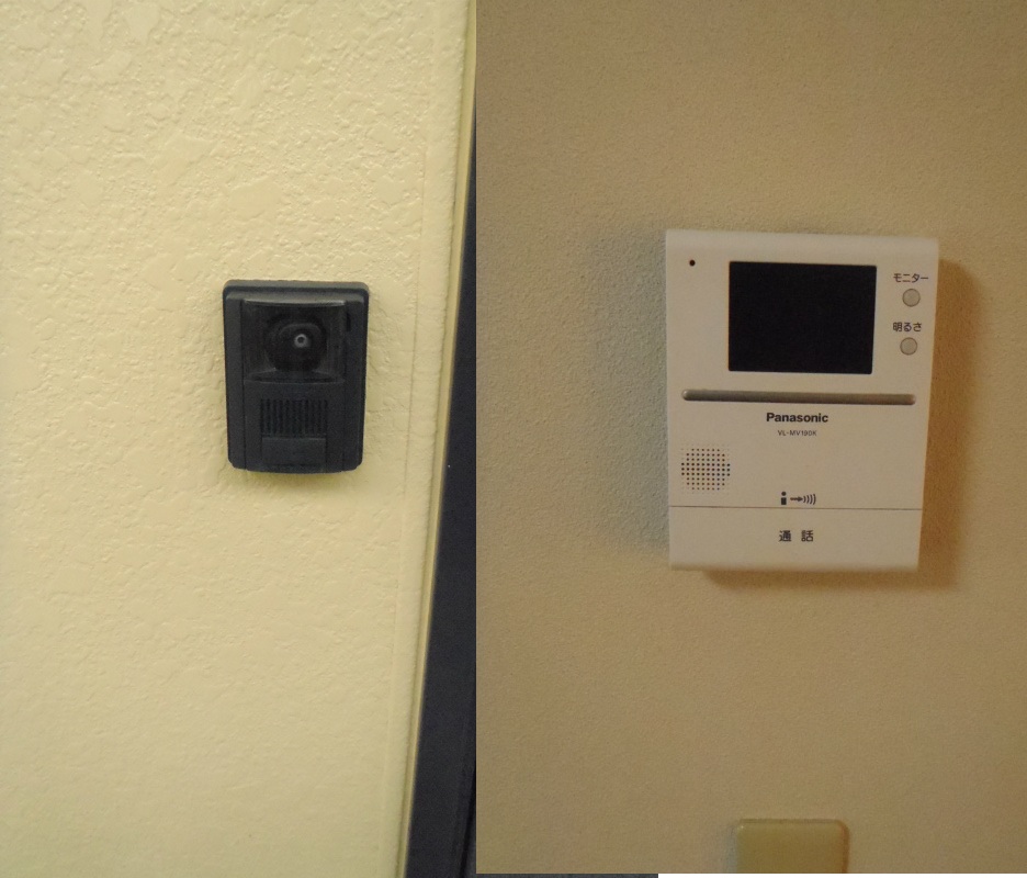 Security. Guaranteed camera-equipped intercom