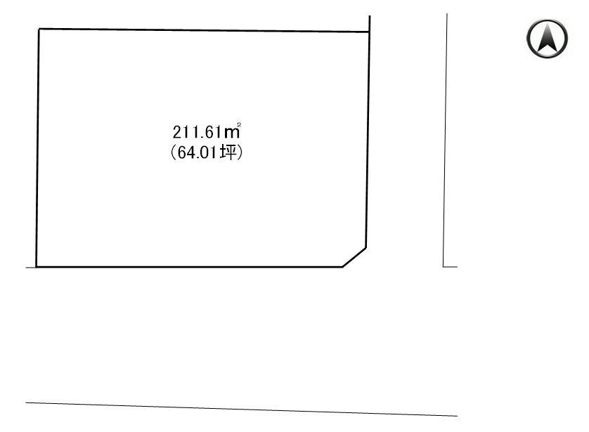 Compartment figure. Land price 8 million yen, Land area 211.61 sq m