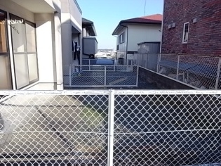 Balcony. With a private garden