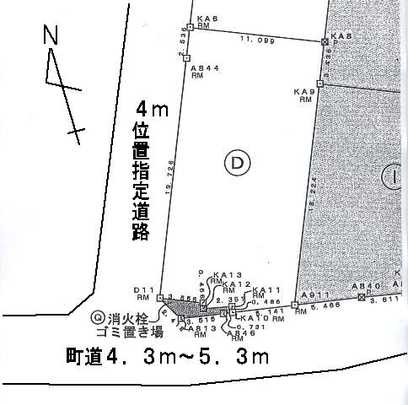 Compartment figure. Land price 9 million yen, Land area 247.3 sq m