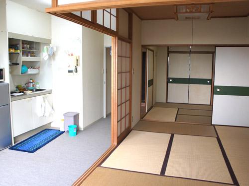 Kitchen. Japanese-style room and kitchen