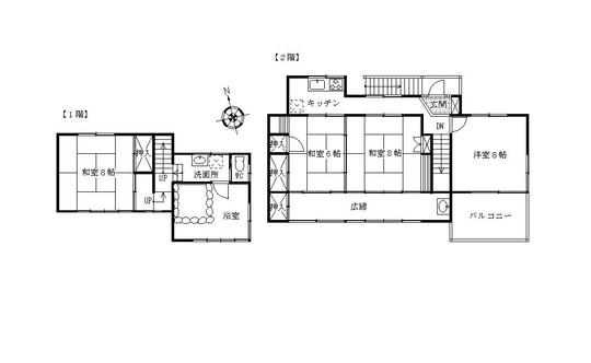 Floor plan. 5.8 million yen, 4K + S (storeroom), Land area 460 sq m , Building area 101.44 sq m